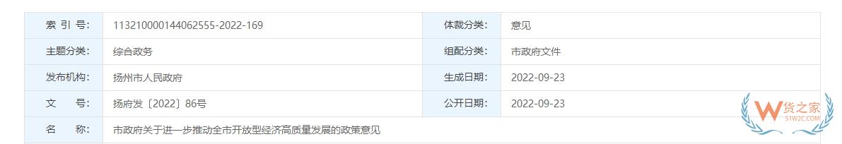 跨境政策.一百零七|揚州_揚州跨境電商綜試區關于跨境電商的扶持政策-貨之家