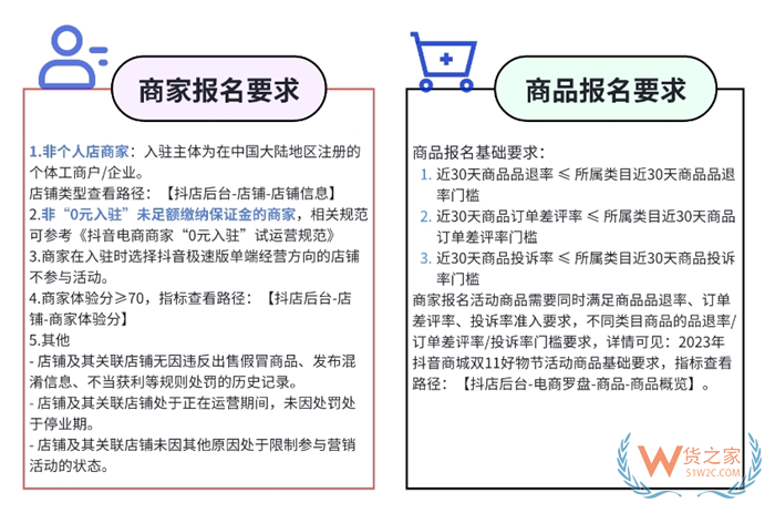 2023抖音雙十一活動規則,抖音雙十一活動時間,抖音雙十一招商規則