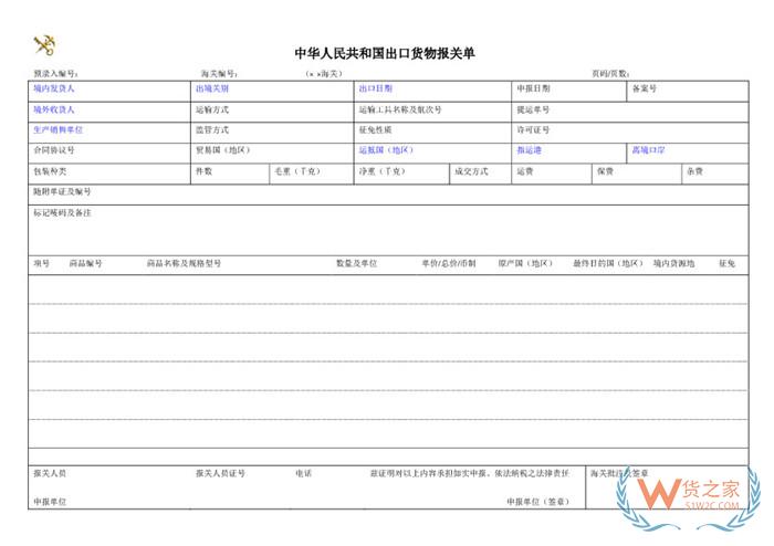 【報關單填寫】報關單怎么填?報關單填制規范
